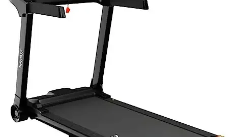Fitkit by Cult.Sport FT98 Carbon (2HP Peak, Max Speed - 14km/hr) Treadmill with Free Customized Diet Plan, Trainer Led Sessions & 1 Year Warranty