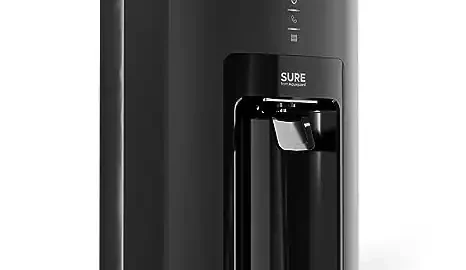 Sure From Aquaguard Delight NXT RO+UV+Taste Adjuster(MTDS) 6L storage Water Purifier,7 stages purification,suitable for borewell,tanker,municipal water(Black) from Eureka Forbes