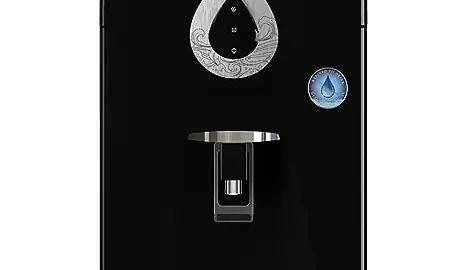 V-Guard Zenora RO UF Water Purifier | TDS up to 2000 ppm | 8 Stage Purification with World-class RO Membrane and Advanced UF Membrane | Free PAN India Installation & 1-Year | 7 Litre, Black